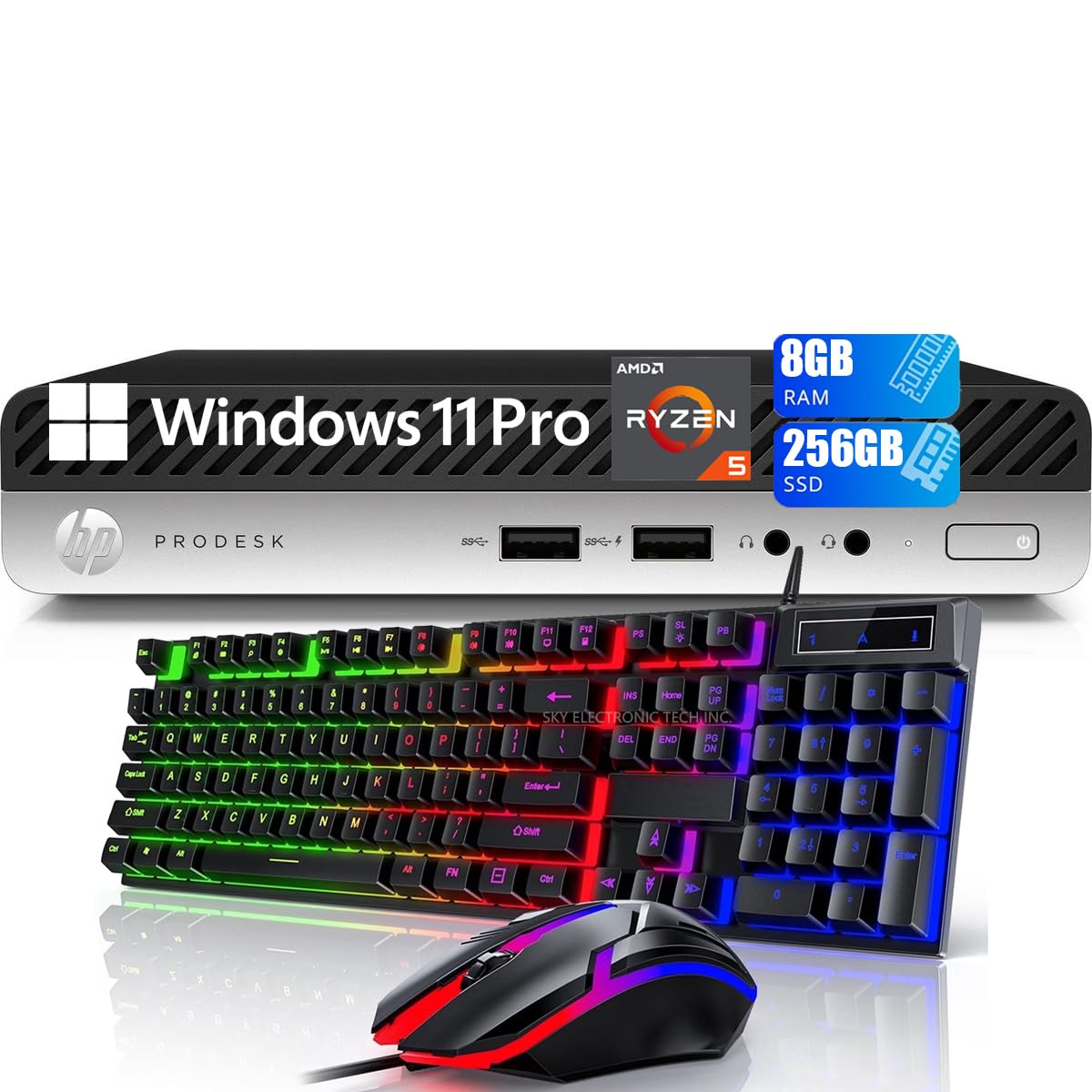 Amazon.com: HP ProDesk 405 G4 Mini Desktop Computer, AMD Ryzen 5